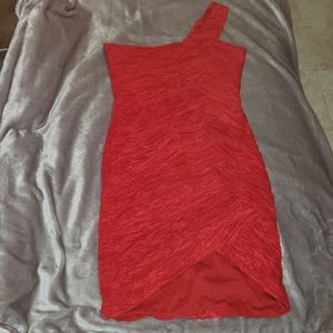 Little Red Cocktail Dress